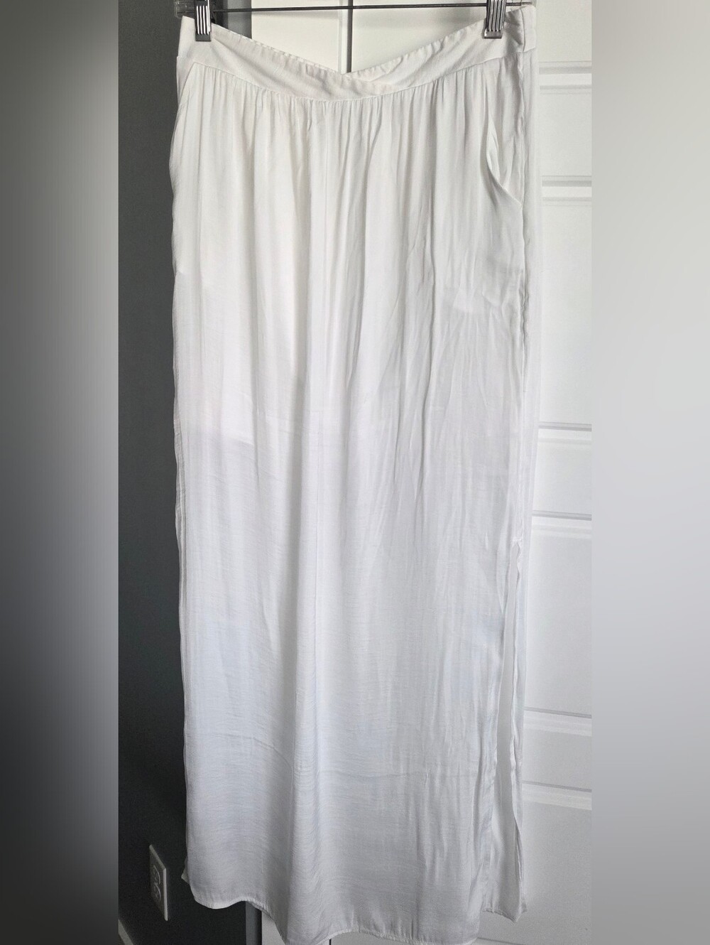 TART White Lightweight Maxi Skirt